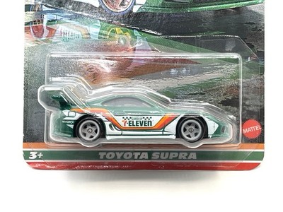 Hot Wheels Silver Series 7/11 Toyota Supra SUPER CUSTOM WHEEL SWAP by AEB
