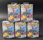 Lot of (5) Pokemon Sword & Shield Silver Tempest Booster Bundle Sealed