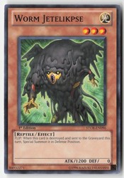 Worm Jetelikpse STOR-EN096 Storm of Ragnarok 1st Edition Common