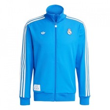 Chaqueta Para Hombre S Adidas Originales Real Madrid JN3058 Track Top Chaqueta Cremallera Completa Nueva con Etiquetas