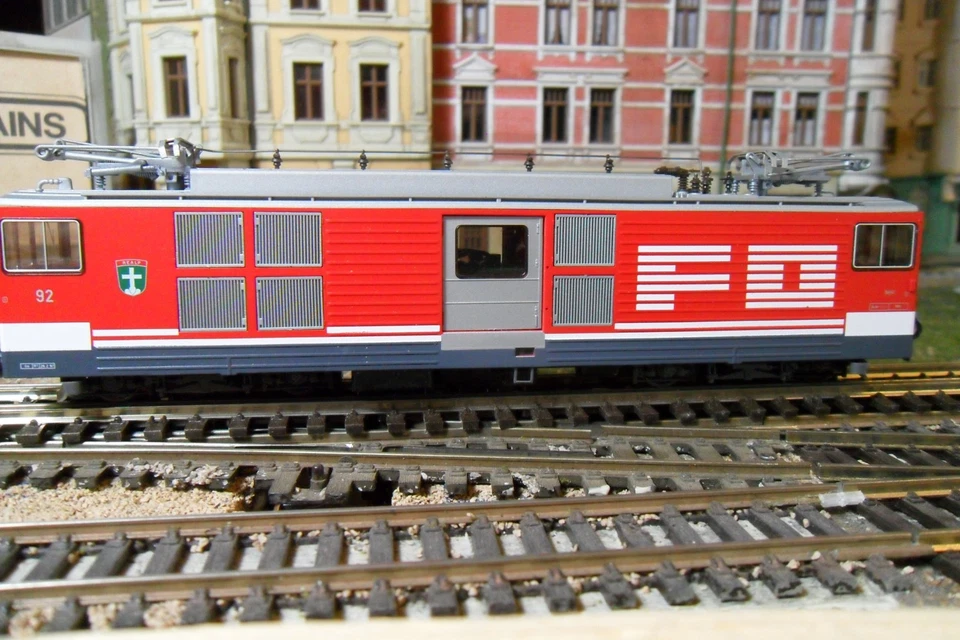 Bemo HOm  FO Furka Oberalp Deh 4/4 ii Nr. 92 Catalog 1264-212 - Image 3 of 4