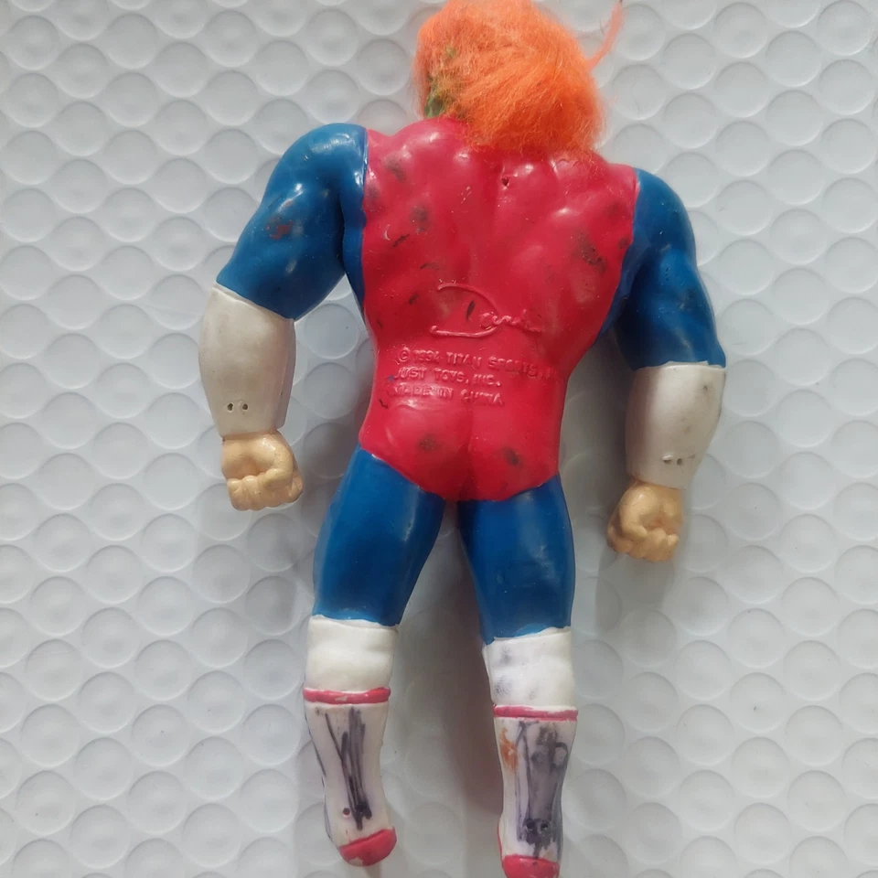 Figura de acción deportiva Doink the Clown WWF WWE Wrestling Bend Ems 1994 Titan Foto 4 de 4