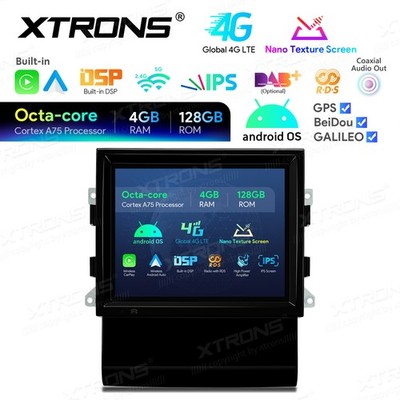 8,4'' Android 14 Autoradio 8-Kern 128GB Carplay für Porsche Macan 95B mit PCM 3.1