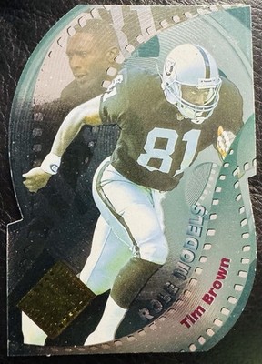 Tim Brown 1996 Collector's Edge Advantage #RM6  Football Card Raiders