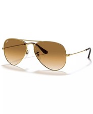 Ray Ban Sunglasses Aviator Gold 3025 001/51 Brown Gradient 58mm