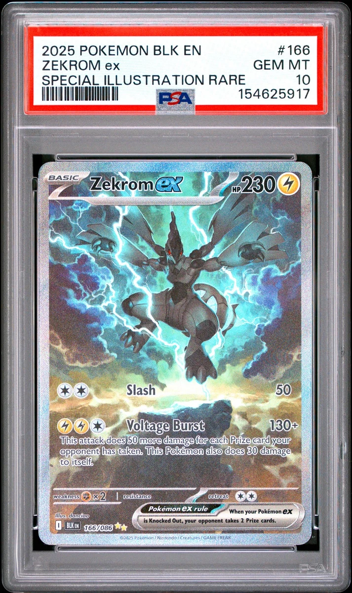Zekrom Pokémon TCG Professional Sports Authenticator (PSA