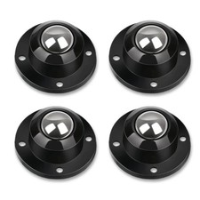 Dear Self Adhesive Caster Wheels for Furniture, Storage Box, Trash Can - Stainle