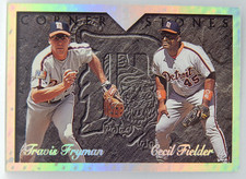 1995 Leaf Baseball  - Cornerstones #2 Detroit Tigers - FIELDER / FRYMAN