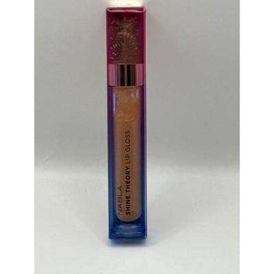 Nabla Shine Theory Lip Gloss Renaissance Shimmer Gold Nude 3ml Vegan New in Box