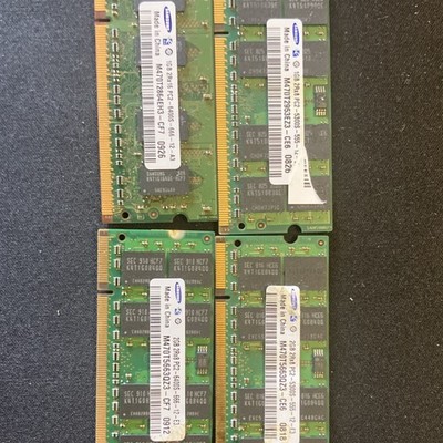 Intel CPUs & Samsung Micron DIMM SO-DIMM RAM Lot (READ Description)