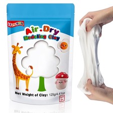 ifergoo Foam Modeling Clay, White Air Dry Super Light Magic Color