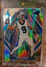 2024 Panini Phoenix Bryce Young Hyper Silver Prizm #19 Carolina Panthers