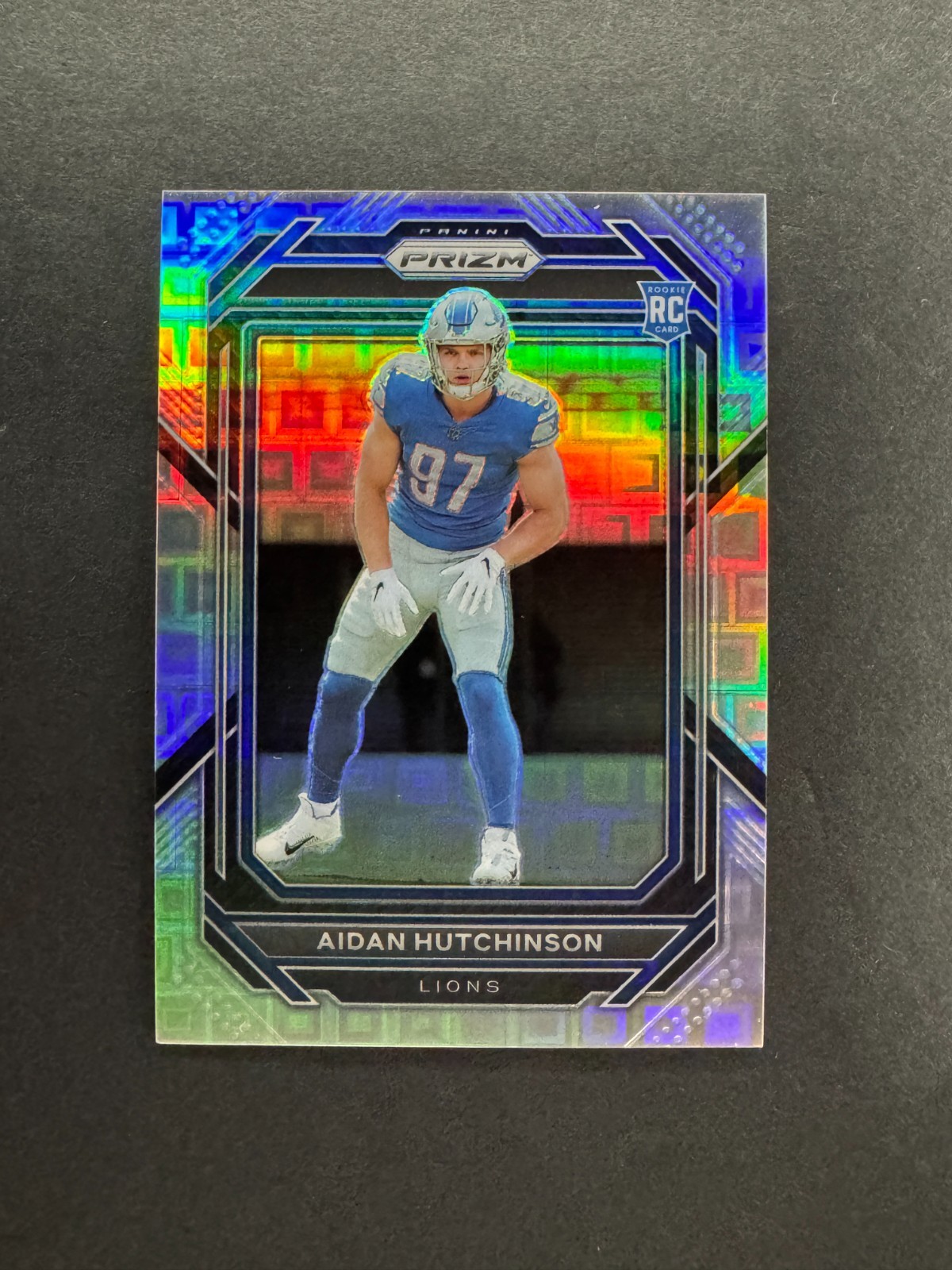 Aidan Hutchinson 2022 Panini Prizm Rookie Pandora /400 RC #340