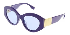 Burberry 0BE4361F 39891A Sophia Oval Full Rim Violet Sunglasses