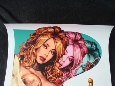 Rockin'Jelly Bean Erostika MISTRESS OF THE GALAXY Poster S/N 708