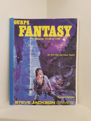 GURPS: Fantasy, RPG, Steve Jackson Games, Softcover