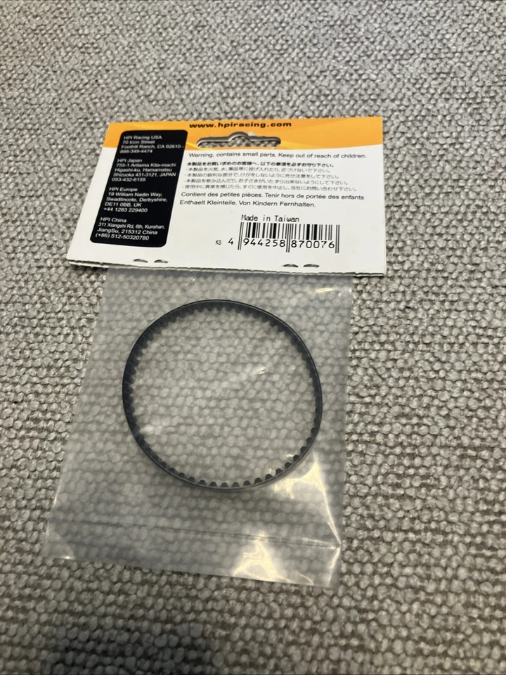 HPI Courroie Arriere 174 UG 4mm 87007 - Photo 2/2