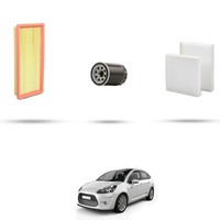 Hoffcar Set Service - 3 Filter FüR Citroen C3 II 1.2 Puretech 81Kw Von 2014