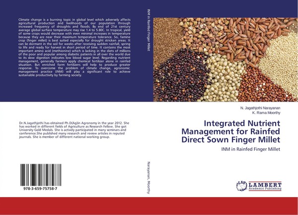 N. Jagathjothi Narayanan (U. A.) | Integrated Nutrient Management For Rainfed...-image