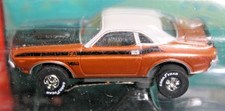 Auto World Thunderjet 1970 Dodge Challenger Orange HO Scale Slot Car