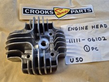 NOS 11111-06102 Genuine Suzuki U50 Scooter 1966 to 1969 Cylinder Head, Obsolete