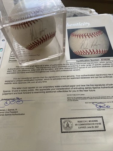 Autographed Baseball Ball, Nolan Ryan