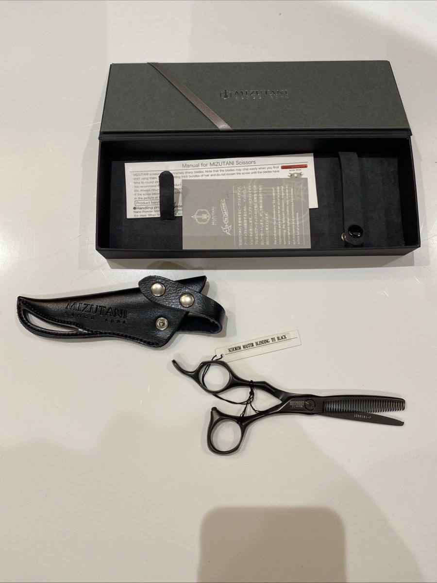ミズタニシザーズ SCHOREM MASTER BLACK LEFTY カットシザー 6.5インチ