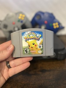 Nintendo 64 Console Black w/ 2 Controllers & 3 Games [TESTED AND WORKING]