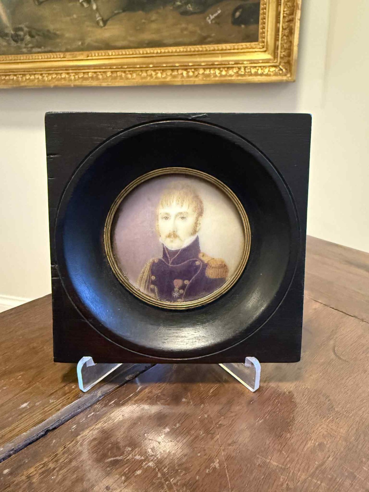 Napoleonic French horse artillery officer portrait circa 1812 *discounted!*