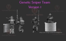 Star Wars Legion 3d printed Clone Trooper Sniper Team V1 - Legion Scale