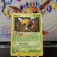 Pokémon TCG Ninjask 18/97 EX Dragon 70 HP Stage 1 Regular English Card on eBay