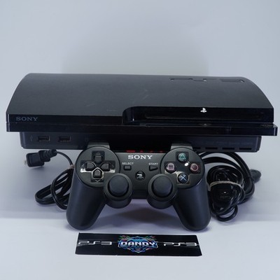 PS3 Console Slim 250GB Playstation 3 W/ Controller + All Cables | Tested