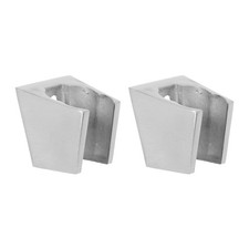 2 Pcs Shower Hand-held Wall Mount Base Bracket Bathroom Holder for