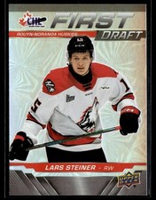 2024-25 Upper Deck CHL First Draft #FD-12 Lars Steiner Rookie RC