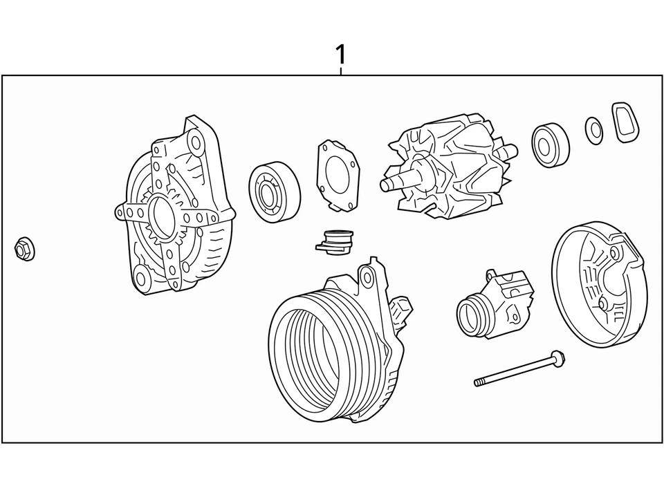 Alternator Fits 16-19 LEXUS GS350 2062756 - Изображение 4 из 4