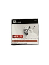Delta Greenwich Double Towel Hook in Chrome