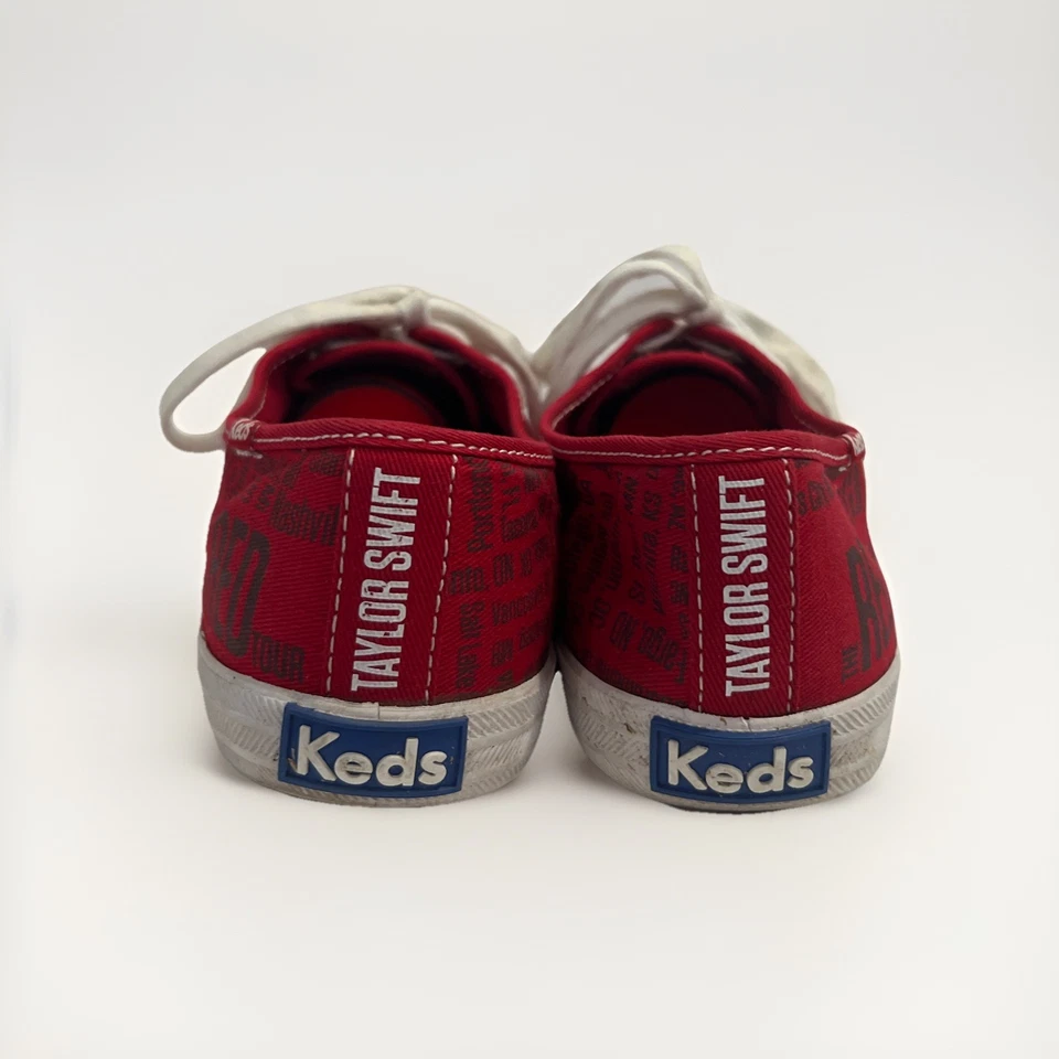 Taylor Swift Keds World Tour Cities Women's Sneakers Size 8 - Image 3 of 4