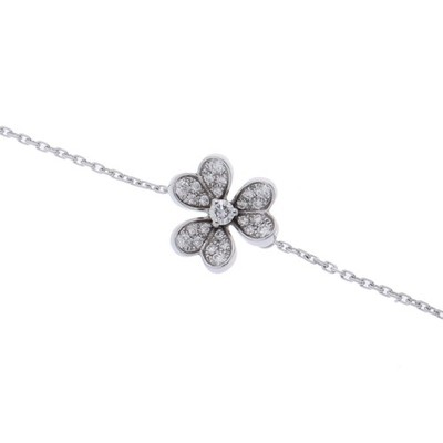 Van Cleef & Arpels Women Bracelet K18 White Gold WG diamond VCARP3W200 Frivo...