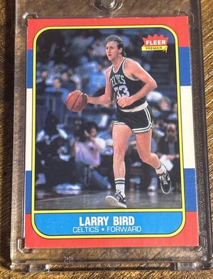 1986-87 Fleer - Larry Bird #9 HOF Vintage Boston Celtics GOAT