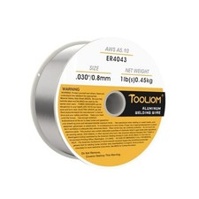 ER4043 - .030" Welding Wire MIG Aluminum 0.8 mm Aluminum ER4043 .030" - 1LB