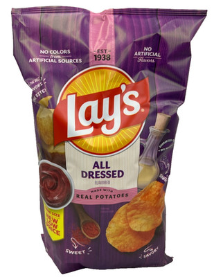 lay's all dressed chips Lay's All Dressed Up Review: This New Flavor Is A Total Lay-Up