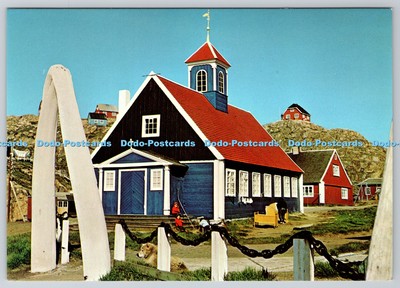 D316231 Die alte Kirche zu Holsteinsborg. Bent Vienberg. The Royal Greenland Trad