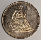 Vintage 1 oz .999 Fine Silver Round ~ Seated Liberty Design