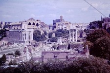 OCT 1967 Roman Forum Rome, Italy Kodachrome  Slide BS-M