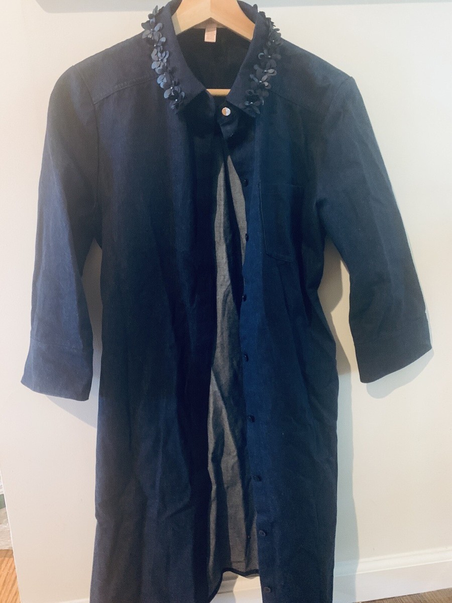 NWOT Ted Baker London Salat Denim Shirt Dress | eBay