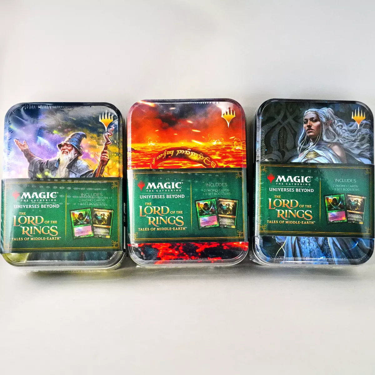 Magic: The Gathering Lord of The Rings Tin the One Ring - 3 Set Boosters 