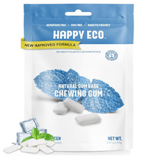 Sugar Free Natural Chewing Gum 84 Pcs - Xylitol Gum with Stevia - Aspartame...