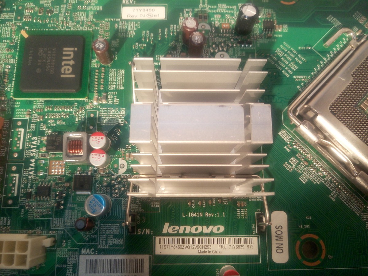 Lenovo ThinkCentre P2U Motherboard L-IG41N VER 1.1 71Y6839 Lenovo ThinkCentre P2U Motherboard L-IG41N VER 1.1 71Y6839