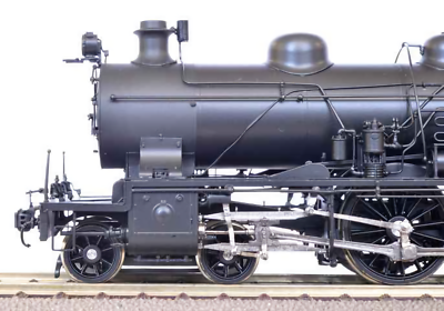 HO Musashino 4-6-0 Borsig JGR Class 8850 Steam Locomotive #8858