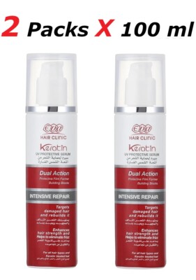 EVA HAIR CLINIC E-KERATIN SERUM (2 Packungen x 100 ml)